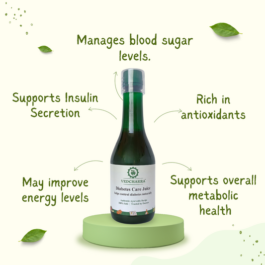 Vedchakra Diabetes Care Juice - Natural Sugar Management - 500ml