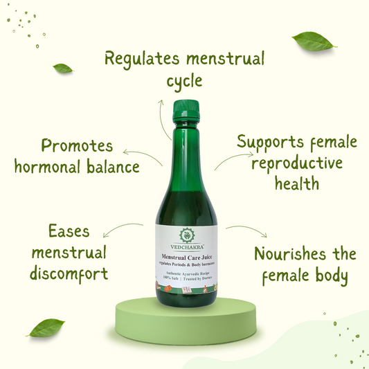 Vedchakra Menstrual Care Syrup - Traditional Herbal Cycle Regulation - 200ml